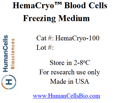 HemaCryo™ Blood Cell Freezing Medium