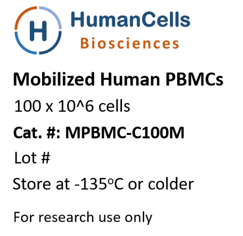 Mobilized human peripheral blood MNCs, PBMCs